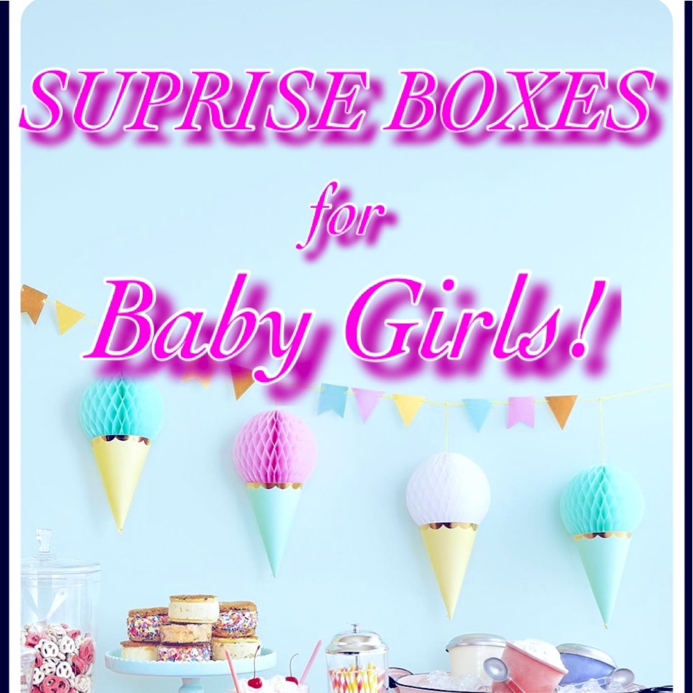 Surprise boxes for moms expecting baby girls!